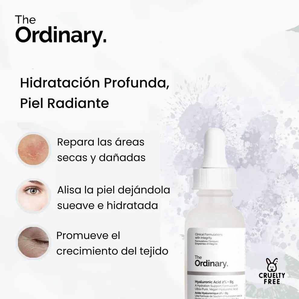 The ordinary - Dúo Mini Kit Hidratante + Exfoliante AHA/BHA