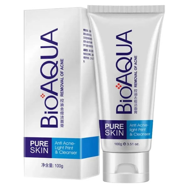 BIOAQUA -Jabón Antiacné Limpiador Facial