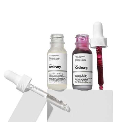 The ordinary - Dúo Mini Kit Hidratante + Exfoliante AHA/BHA
