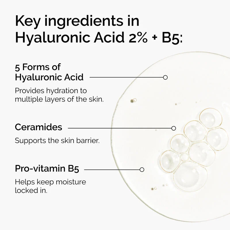 The ordinary  - Sérum Ácido Hialurónico 2% + B5 con Ceramidas