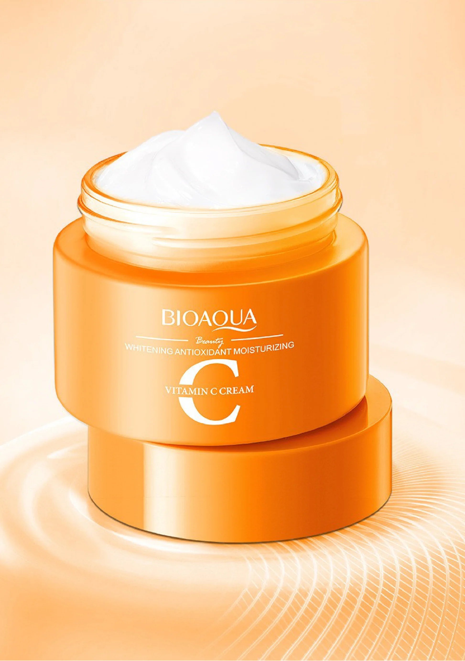 BIOAQUA - Crema Facial Hidratante con Vitamina C Antioxidante